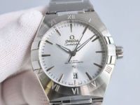 Omega 5th Constellation 39MM 8800 Movement Stainless Steel Strap Watch